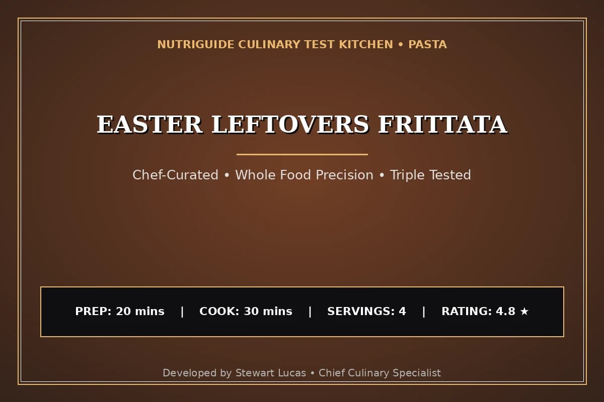 Easter Leftovers Frittata