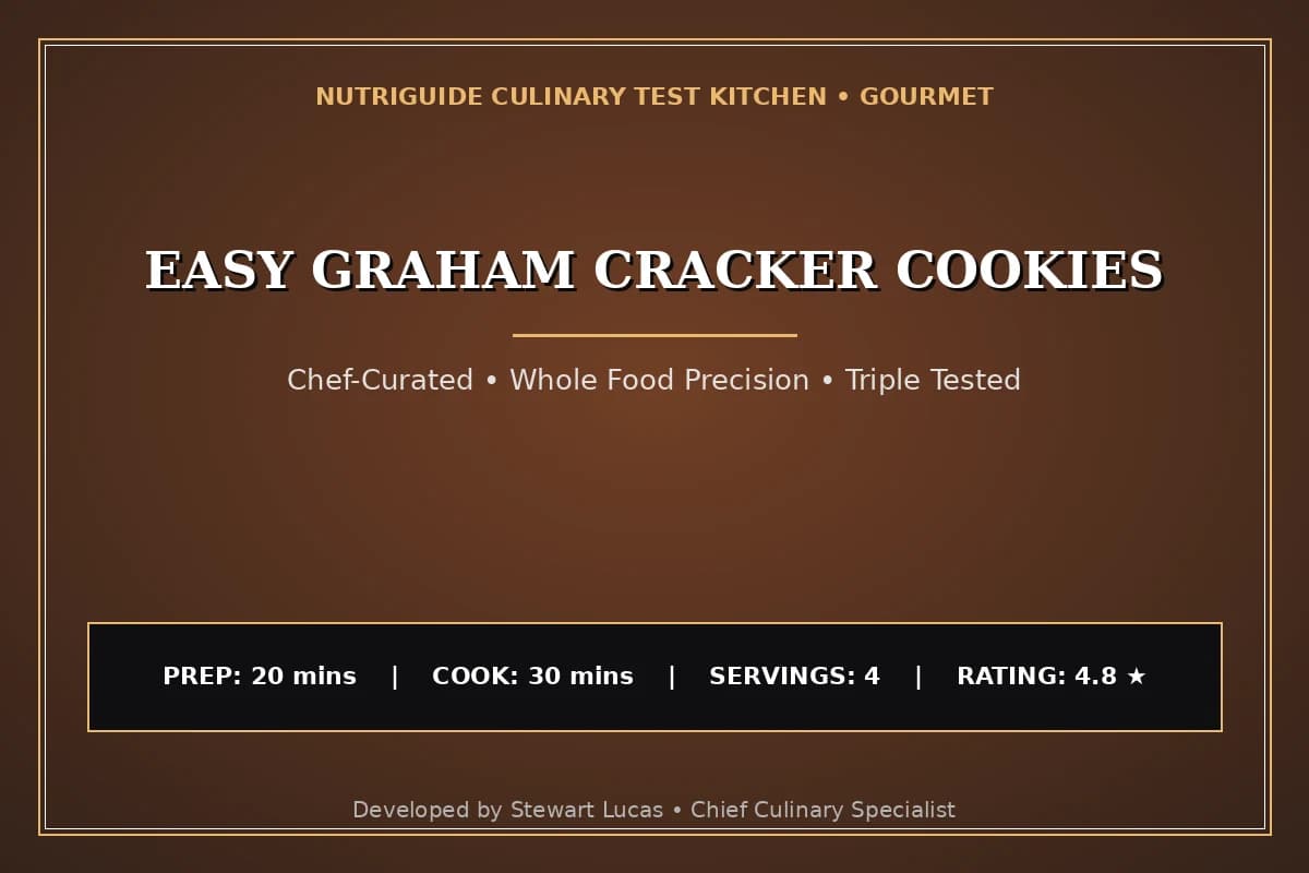 Easy Graham Cracker Cookies