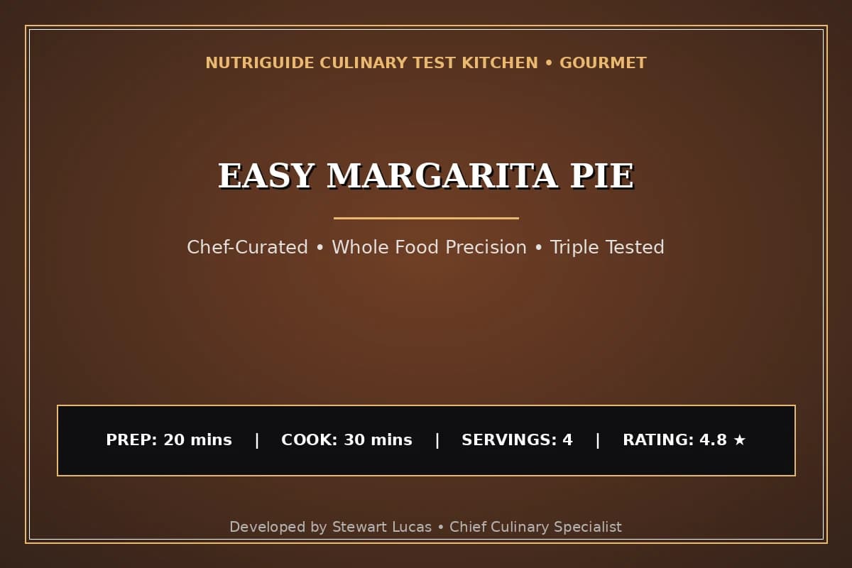 Easy Margarita Pie