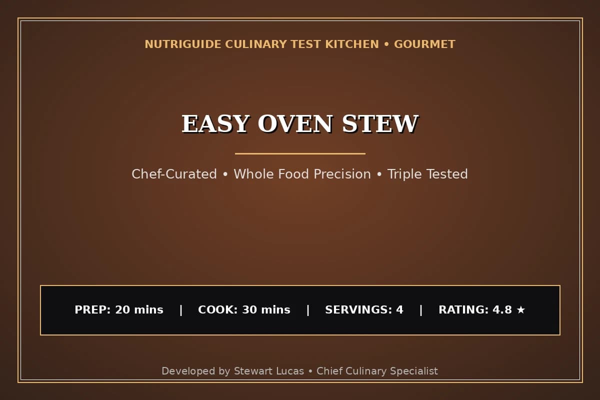 Easy Oven Stew