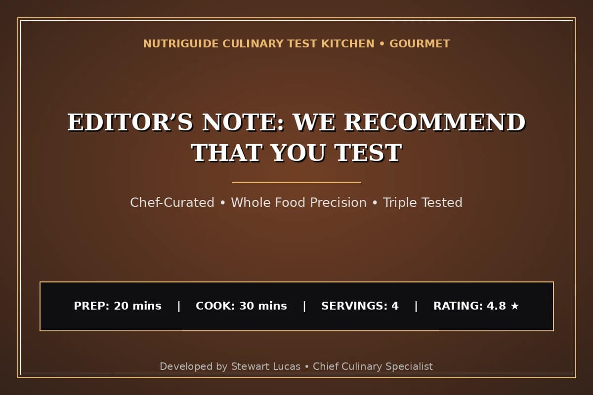 Editor’S Note: We Recommend That You Test
