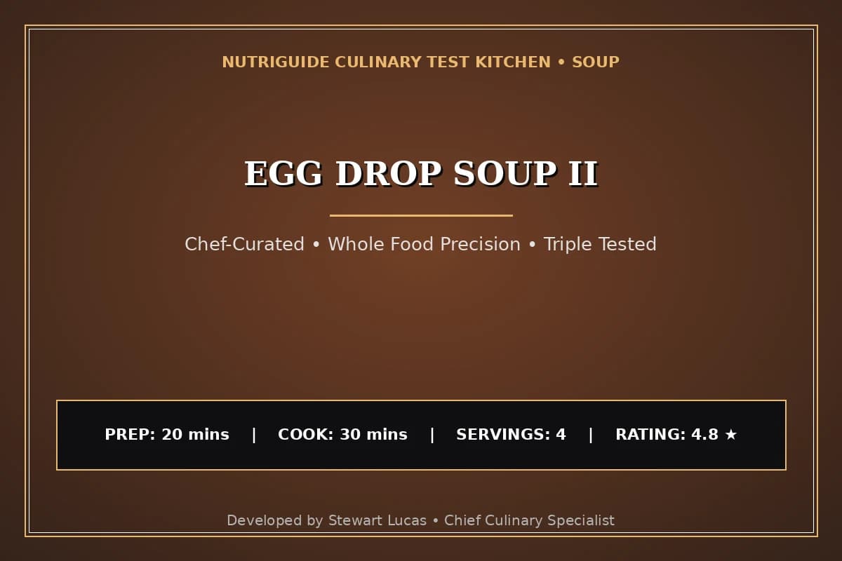 Egg Drop Soup Ii