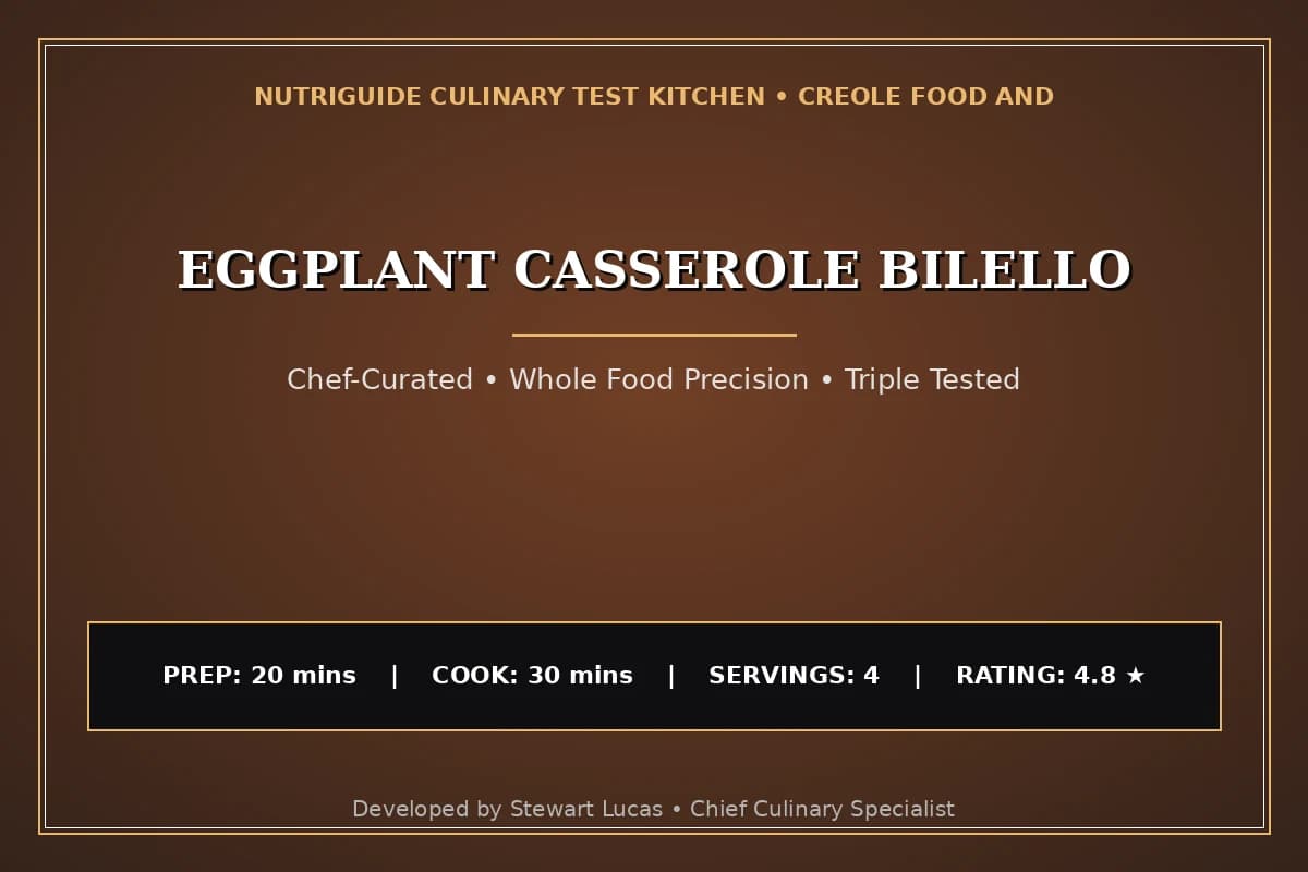 Eggplant Casserole Bilello