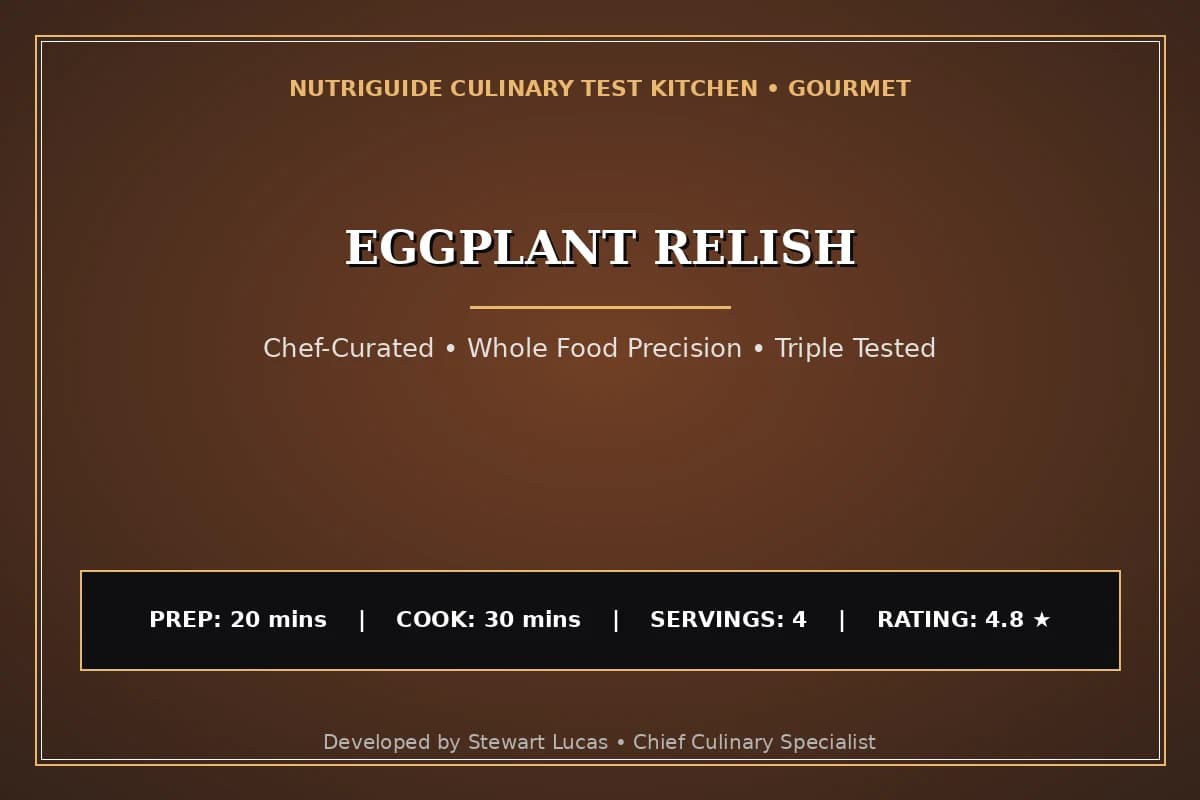 Eggplant Relish