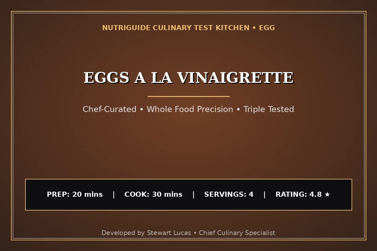 Eggs A La Vinaigrette