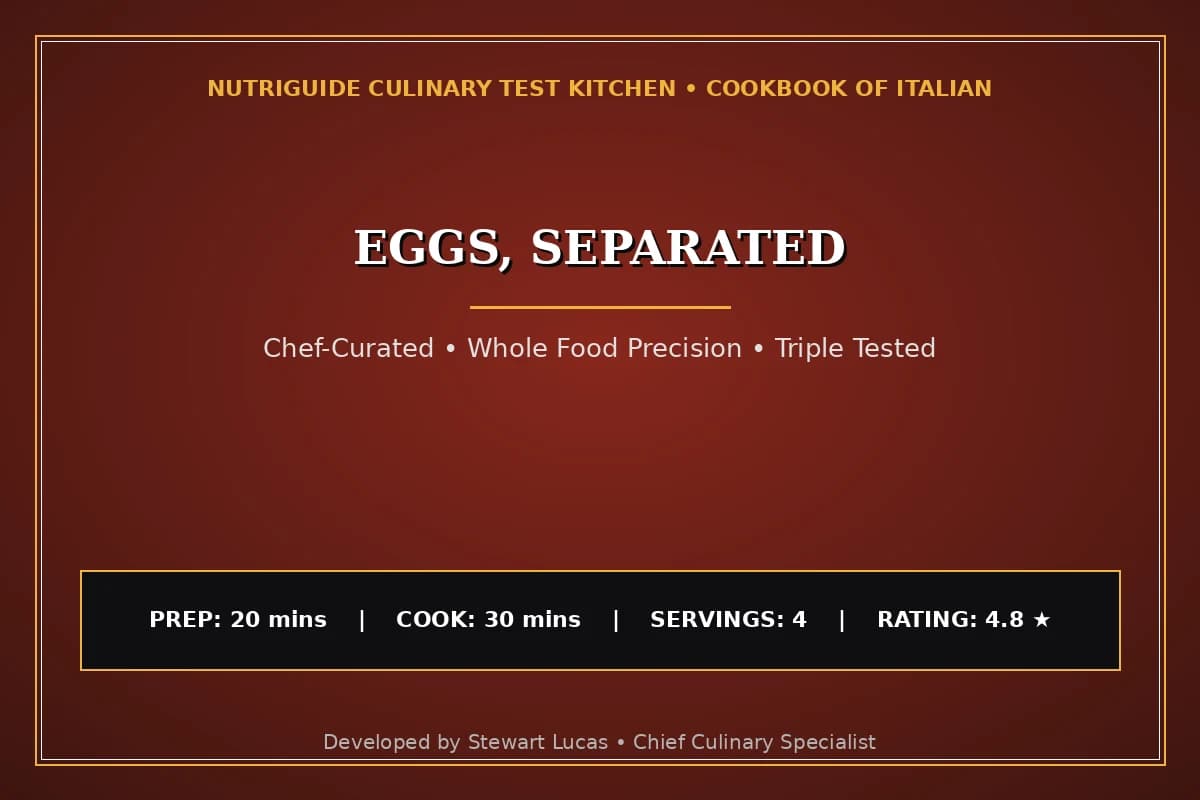Eggs, Separated