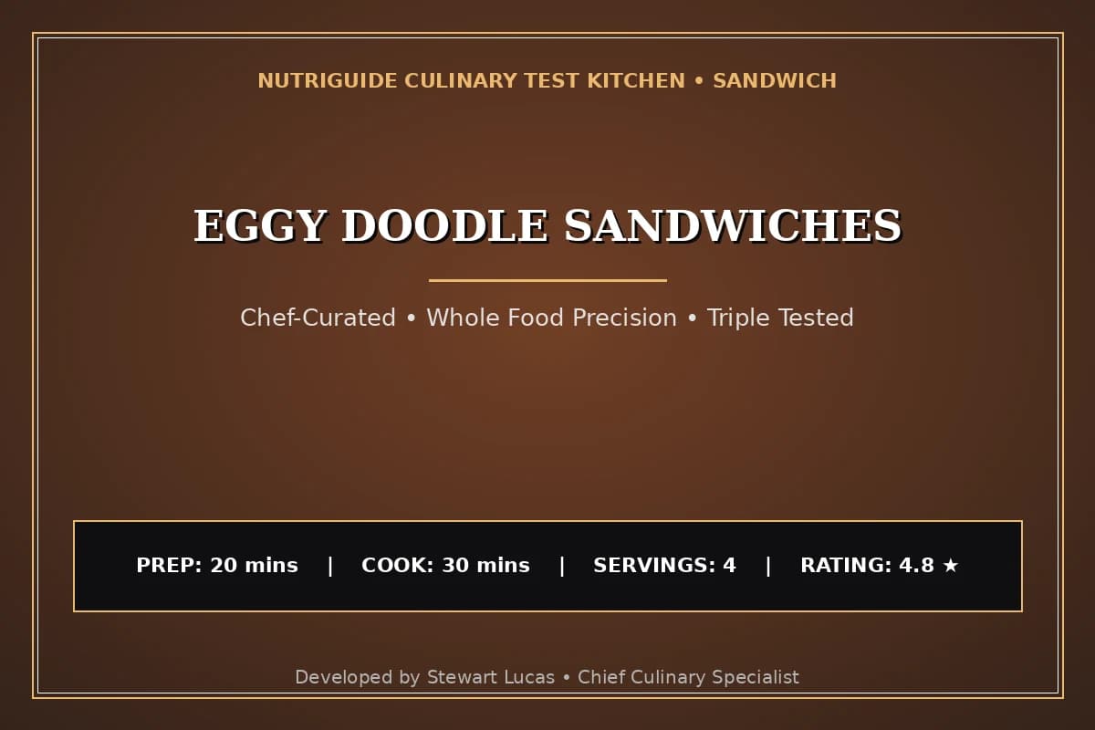 Eggy Doodle Sandwiches