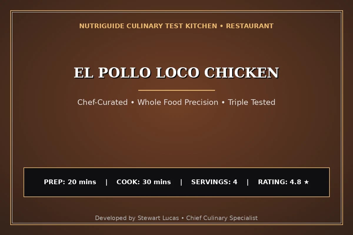 El Pollo Loco Chicken