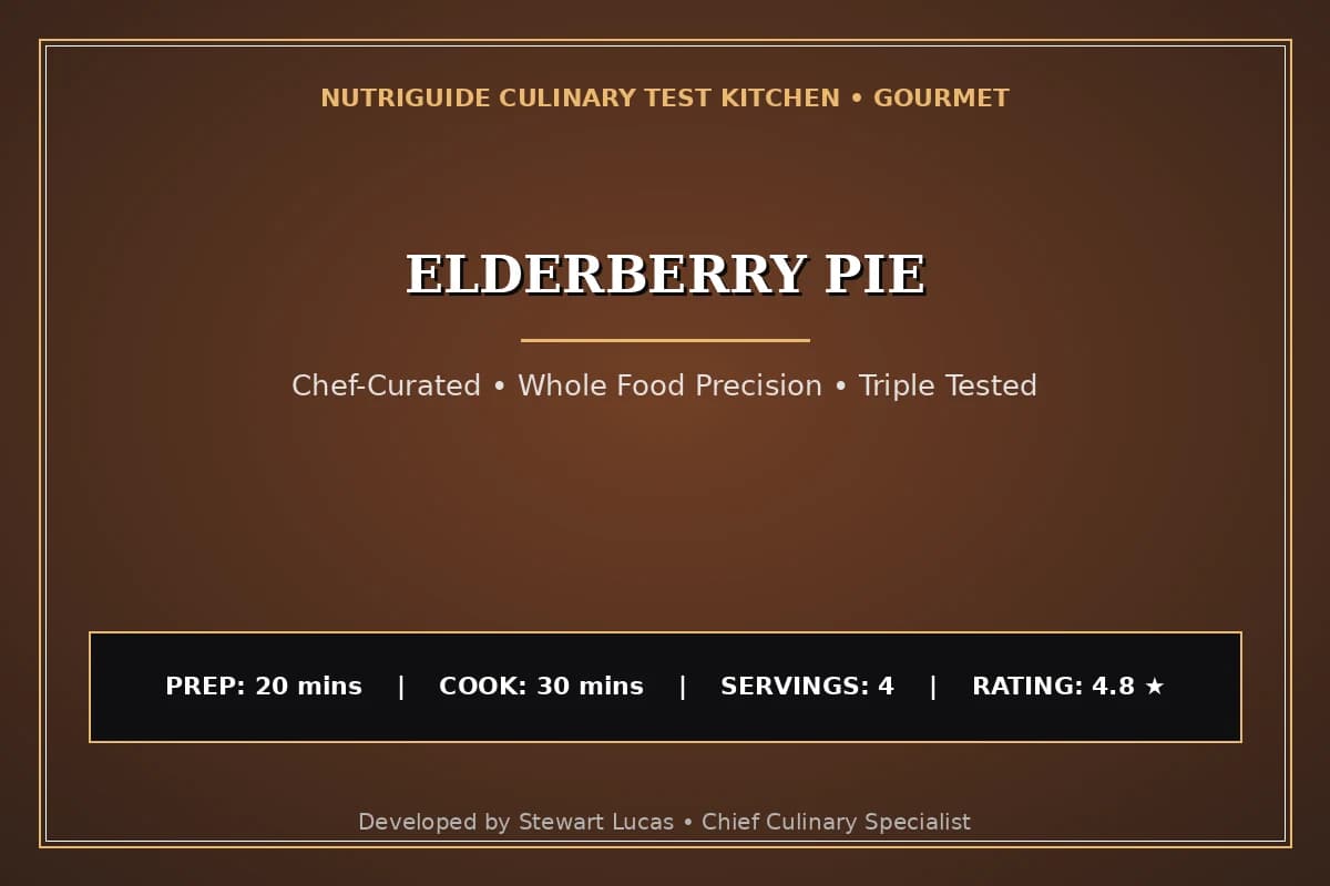 Elderberry Pie