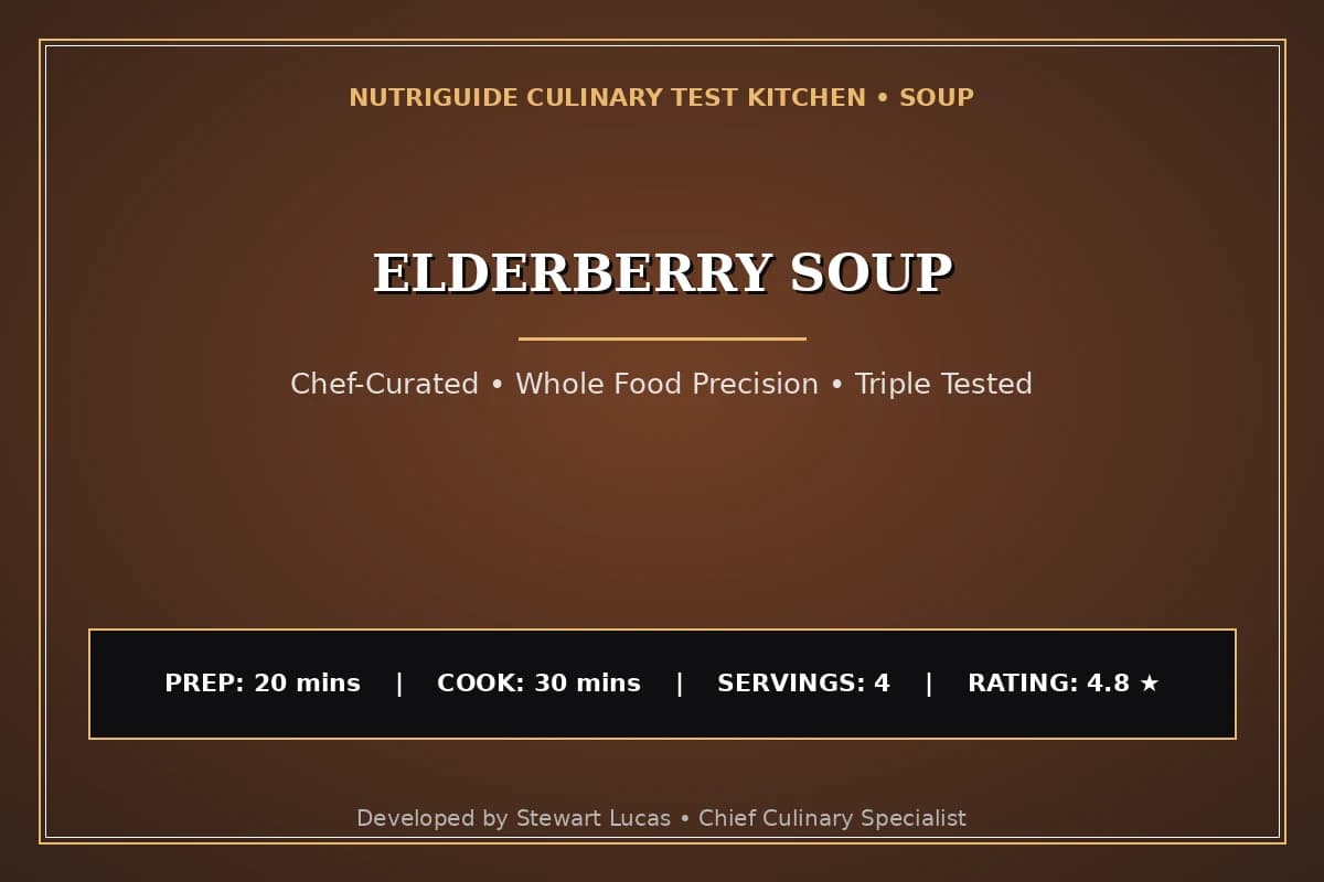 Elderberry Soup