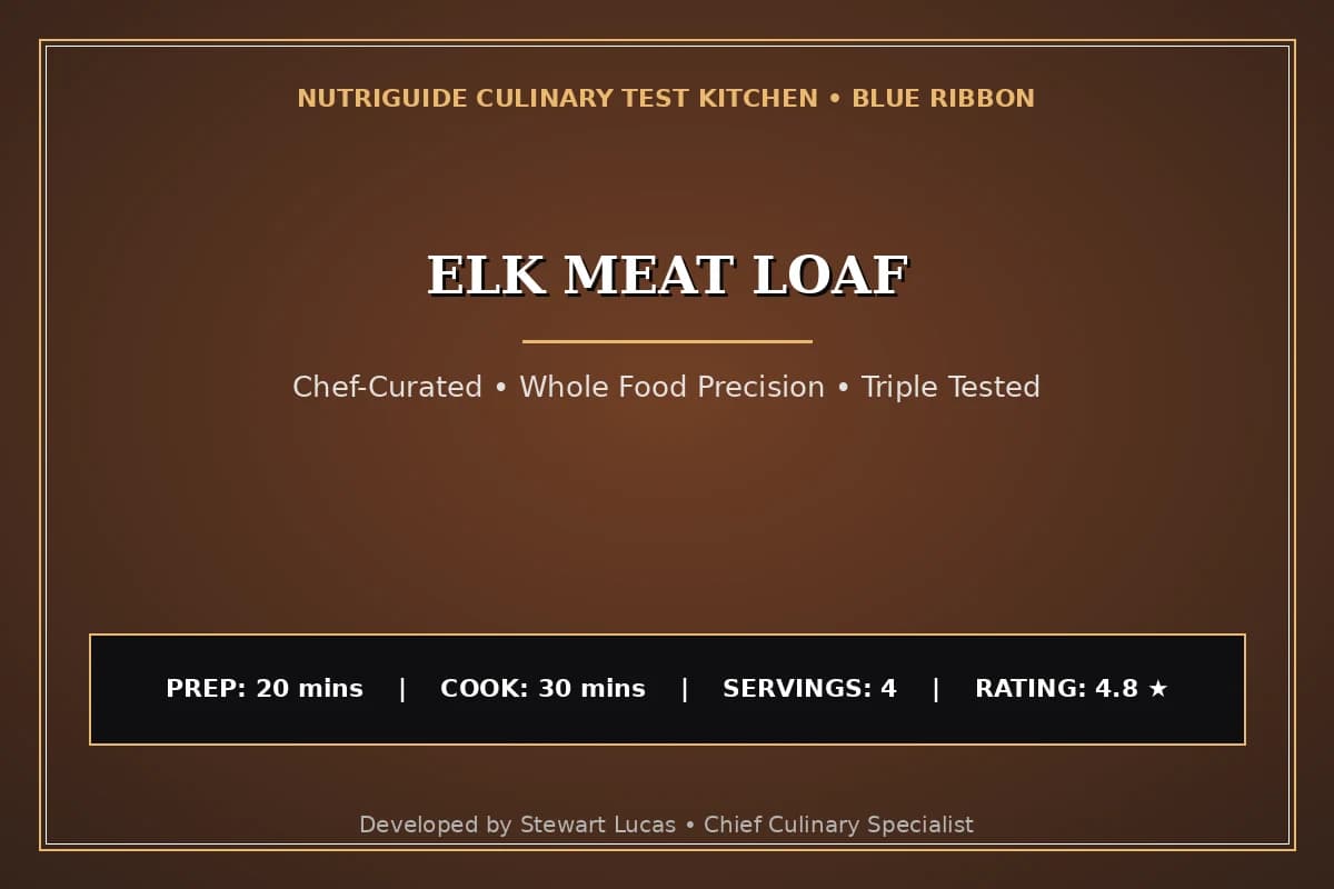 Elk Meat Loaf