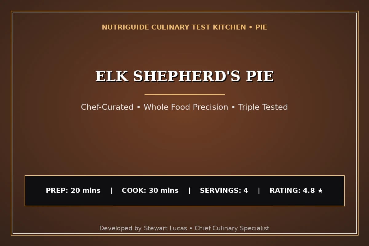 Elk Shepherd'S Pie