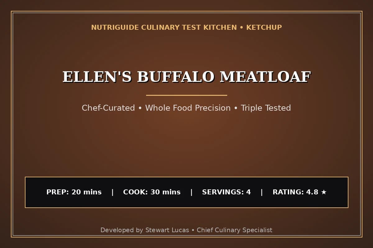 Ellen'S Buffalo Meatloaf