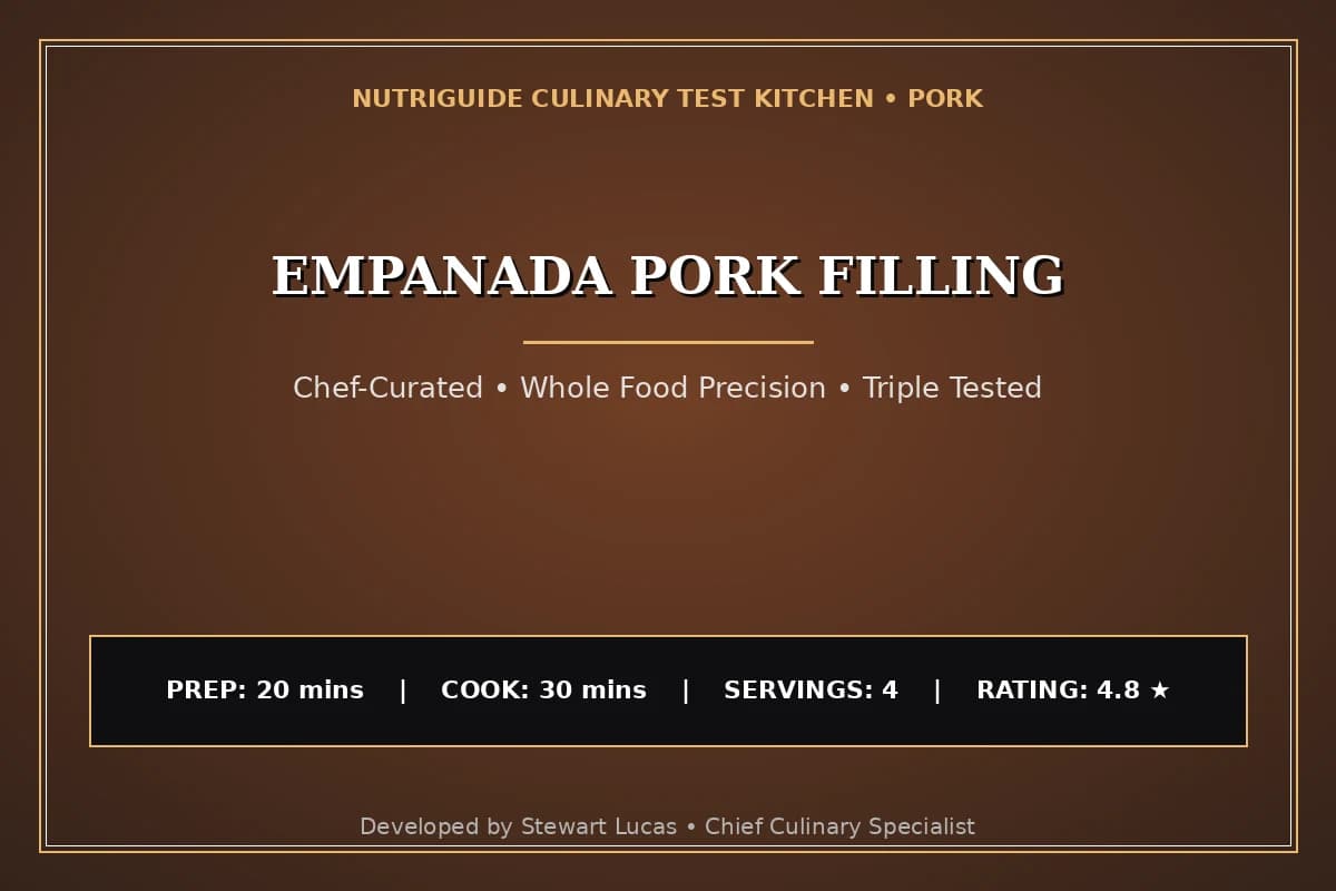Empanada Pork Filling