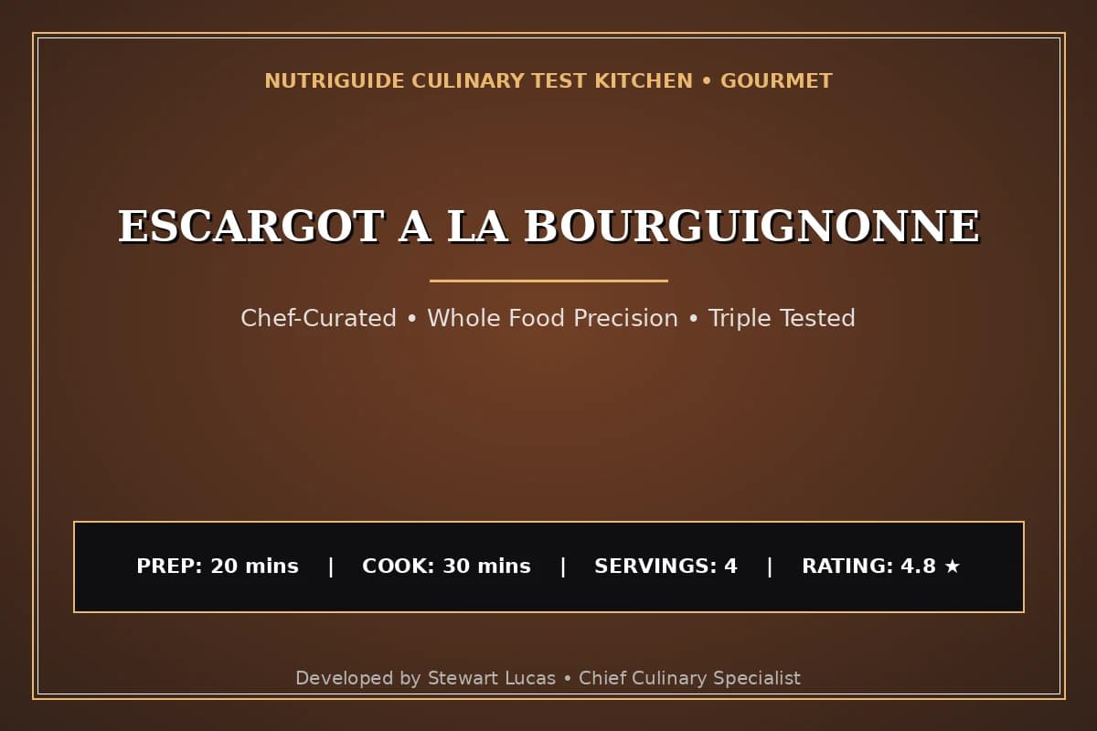 Escargot A La Bourguignonne