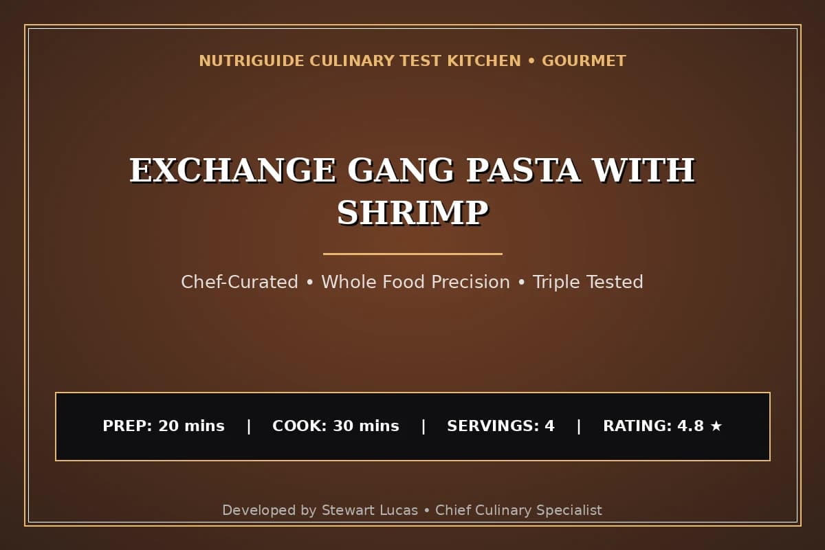 Exchange Gang Pasta With Shrimp