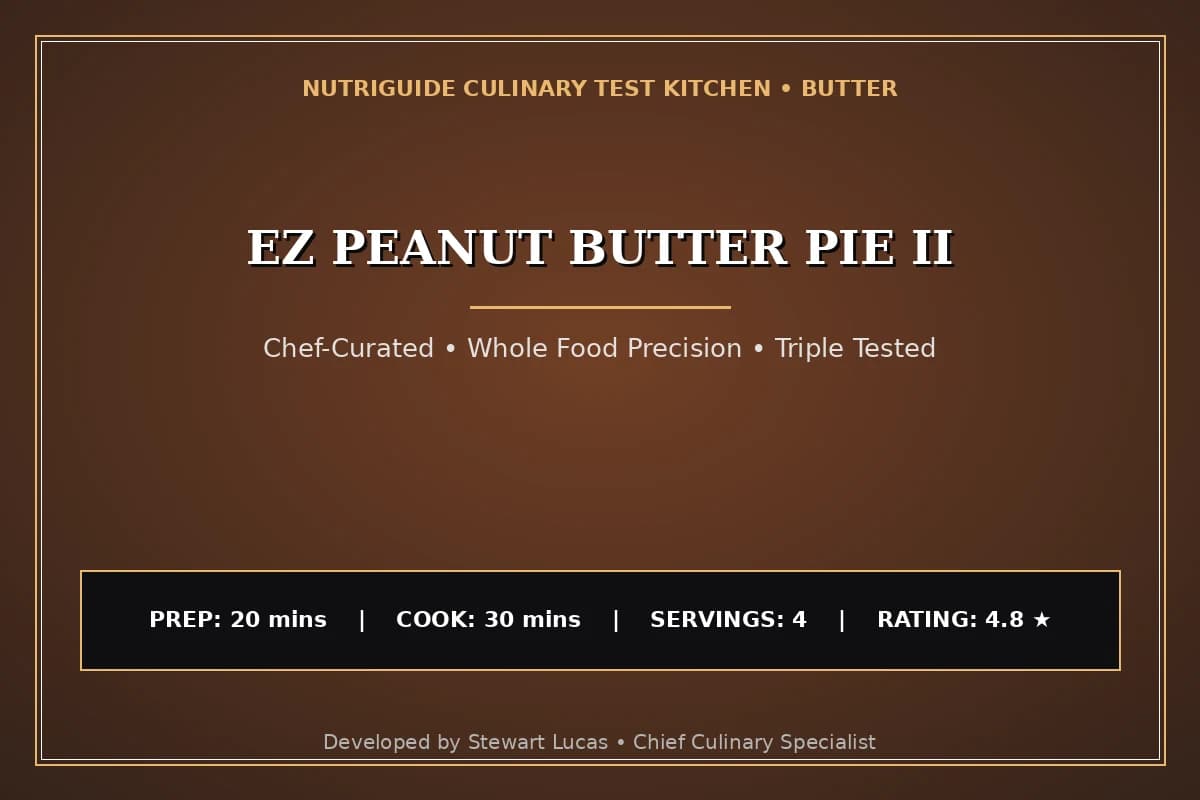 Ez Peanut Butter Pie Ii