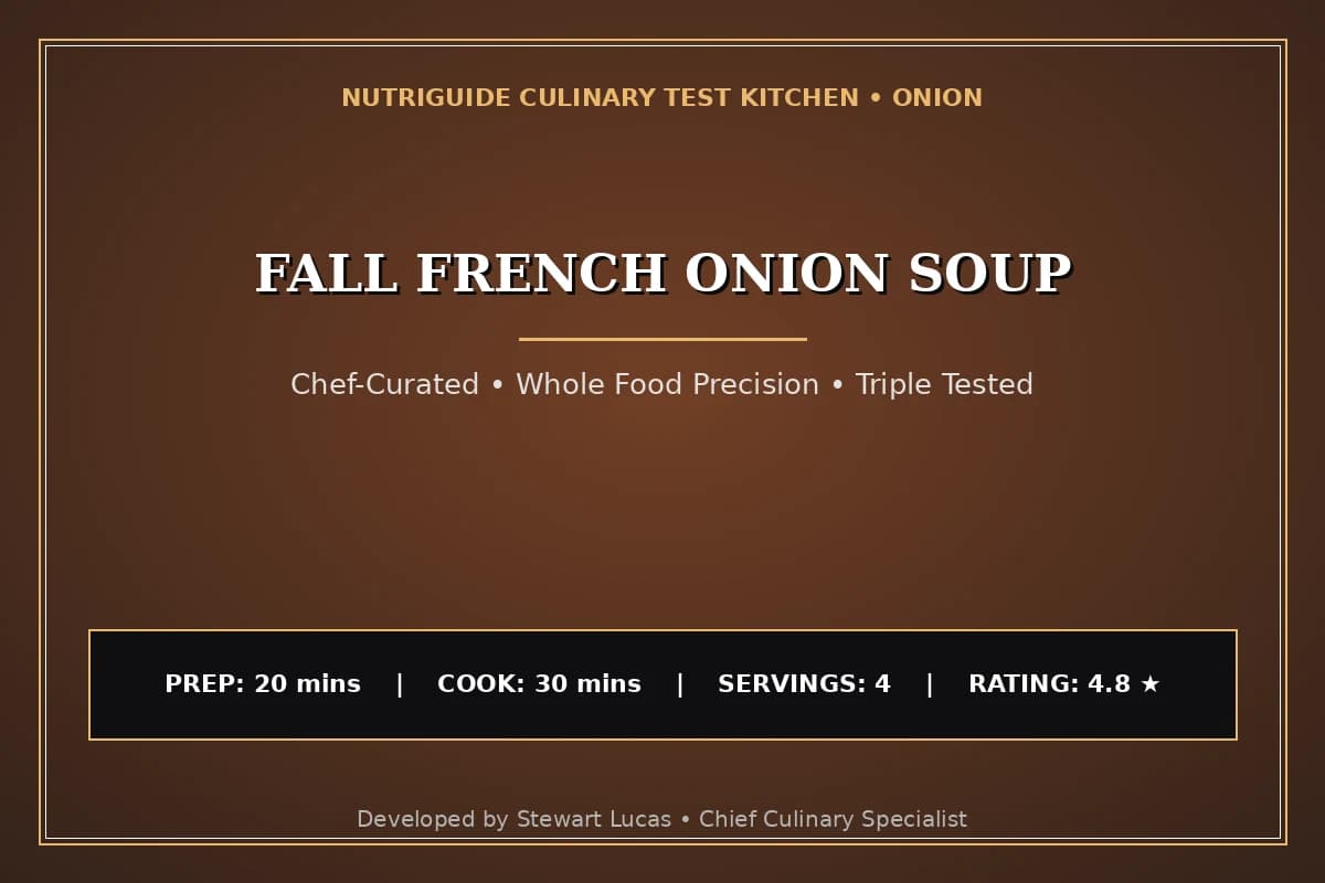 Fall French Onion Soup