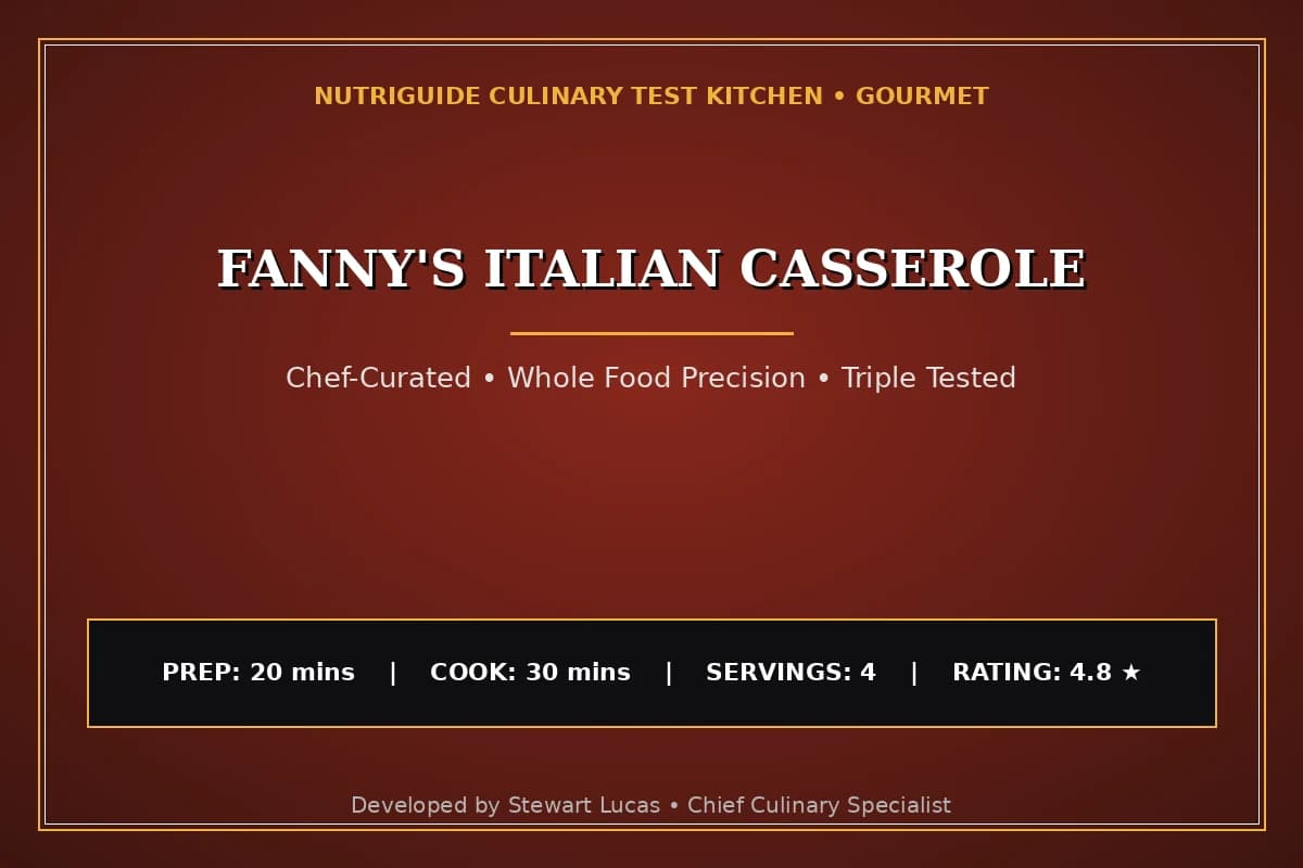 Fanny'S Italian Casserole