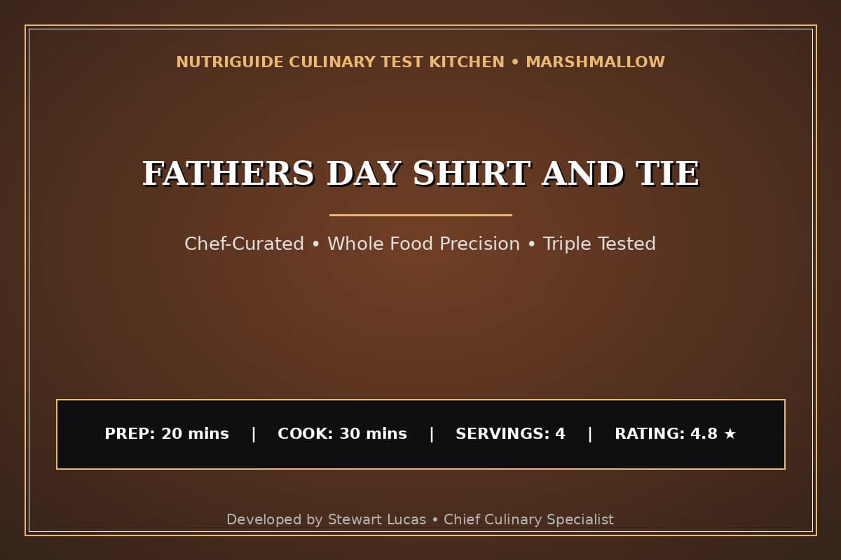 Fathers Day Shirt And Tie