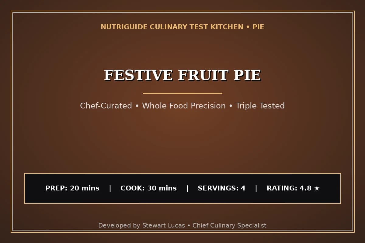 Festive Fruit Pie