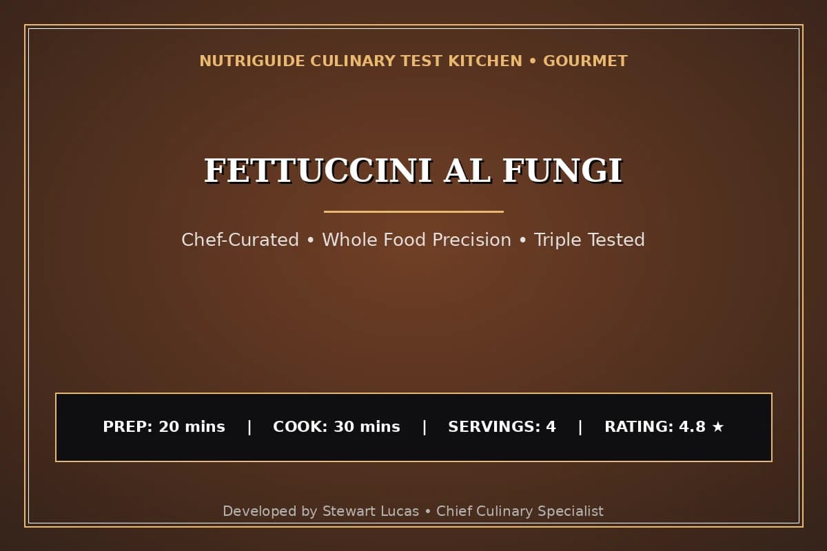 Fettuccini Al Fungi