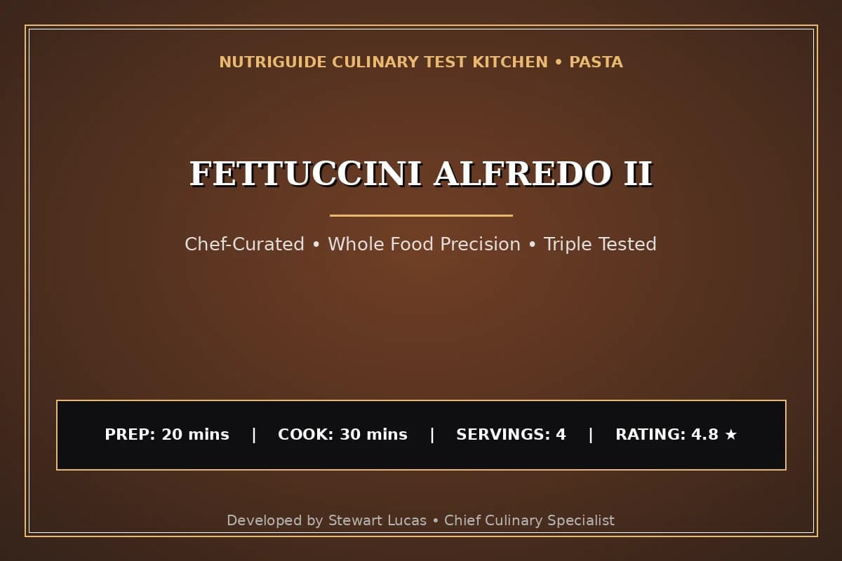 Fettuccini Alfredo Ii