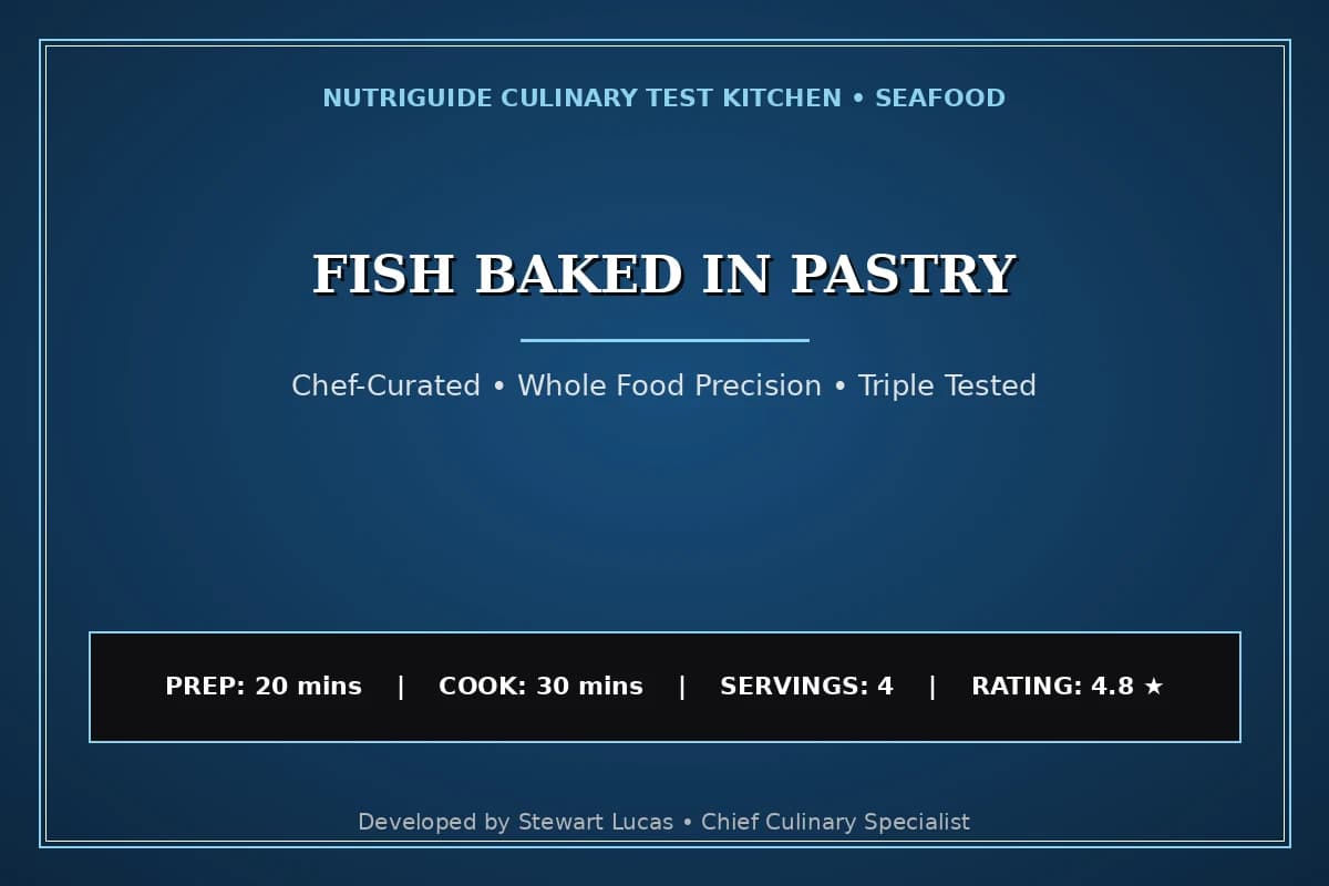 Fish Baked In Pastry