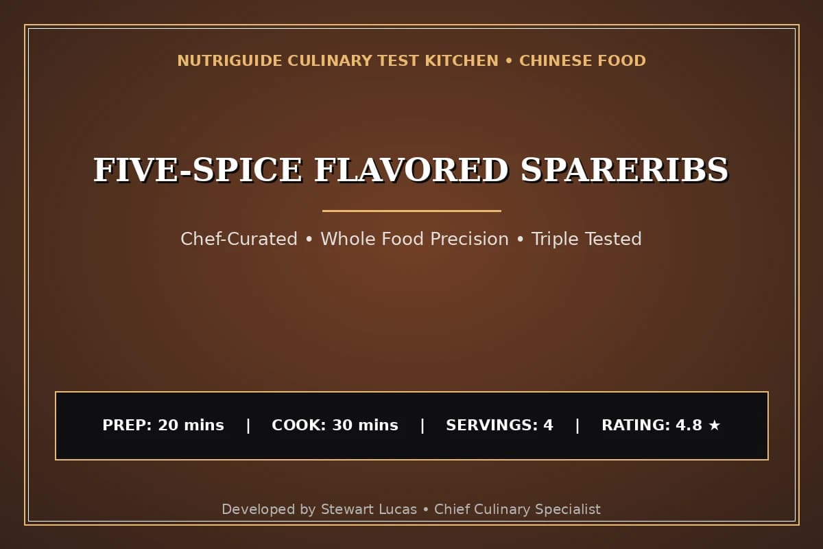 Five-Spice Flavored Spareribs