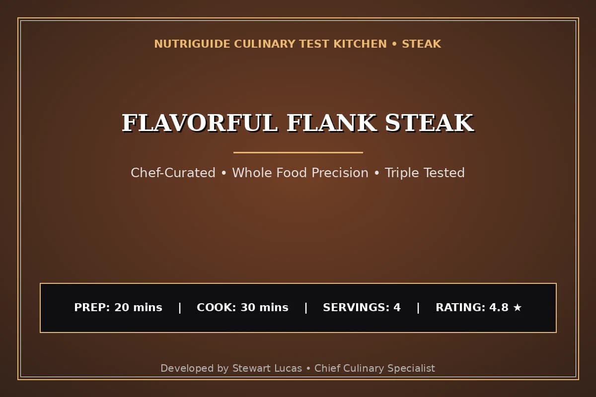 Flavorful Flank Steak