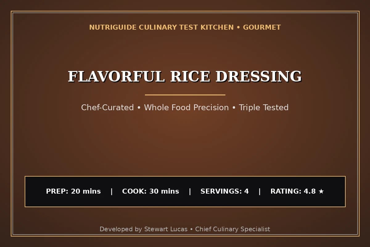 Flavorful Rice Dressing