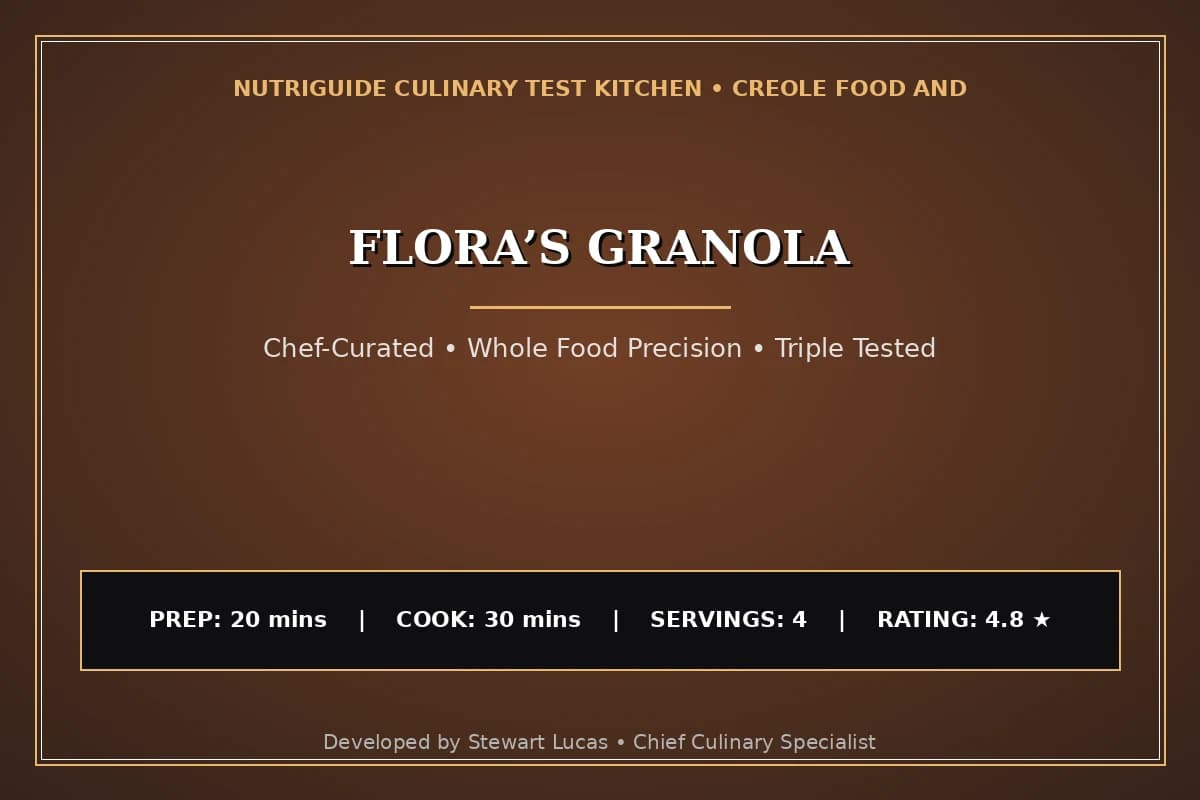 Flora’S Granola