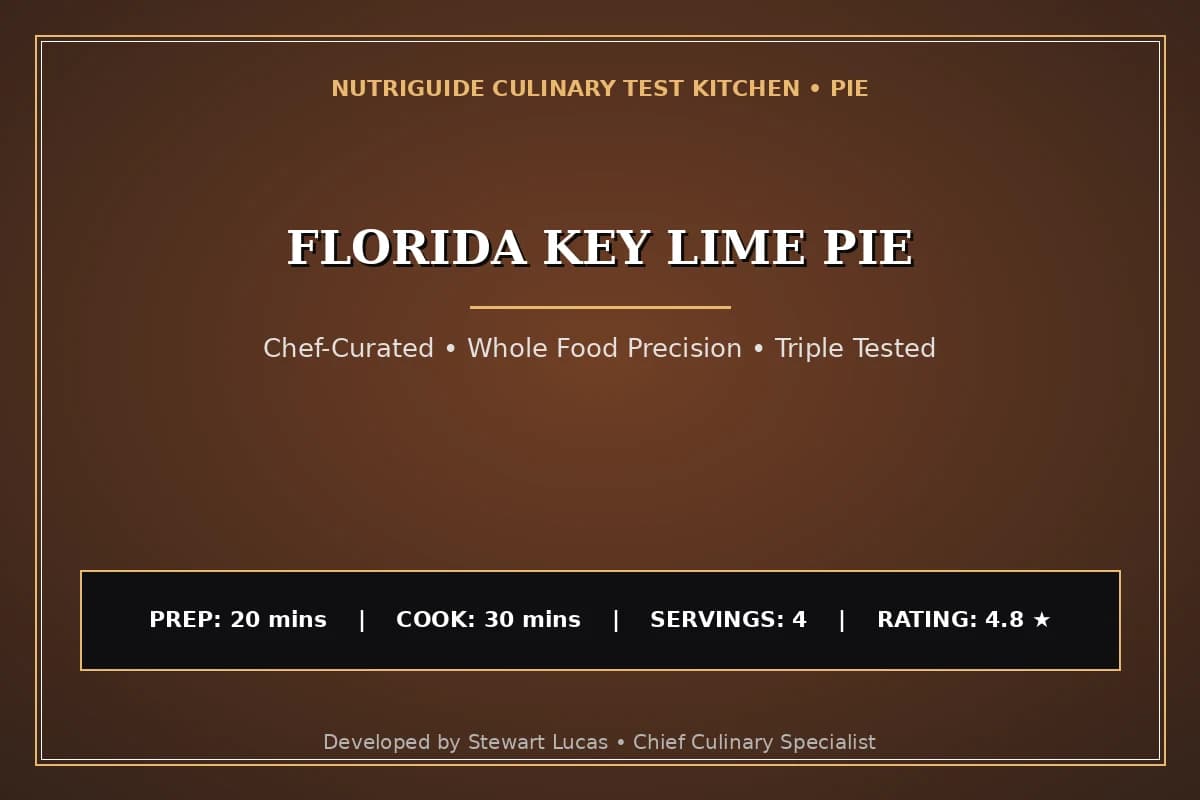 Florida Key Lime Pie