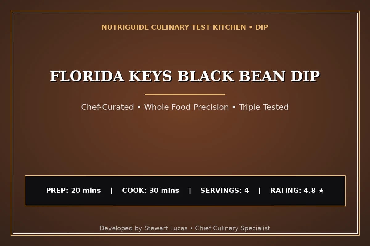 Florida Keys Black Bean Dip