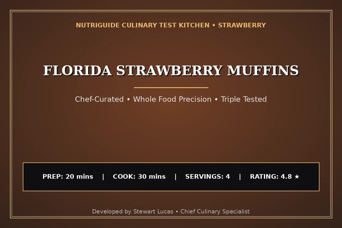 Florida Strawberry Muffins
