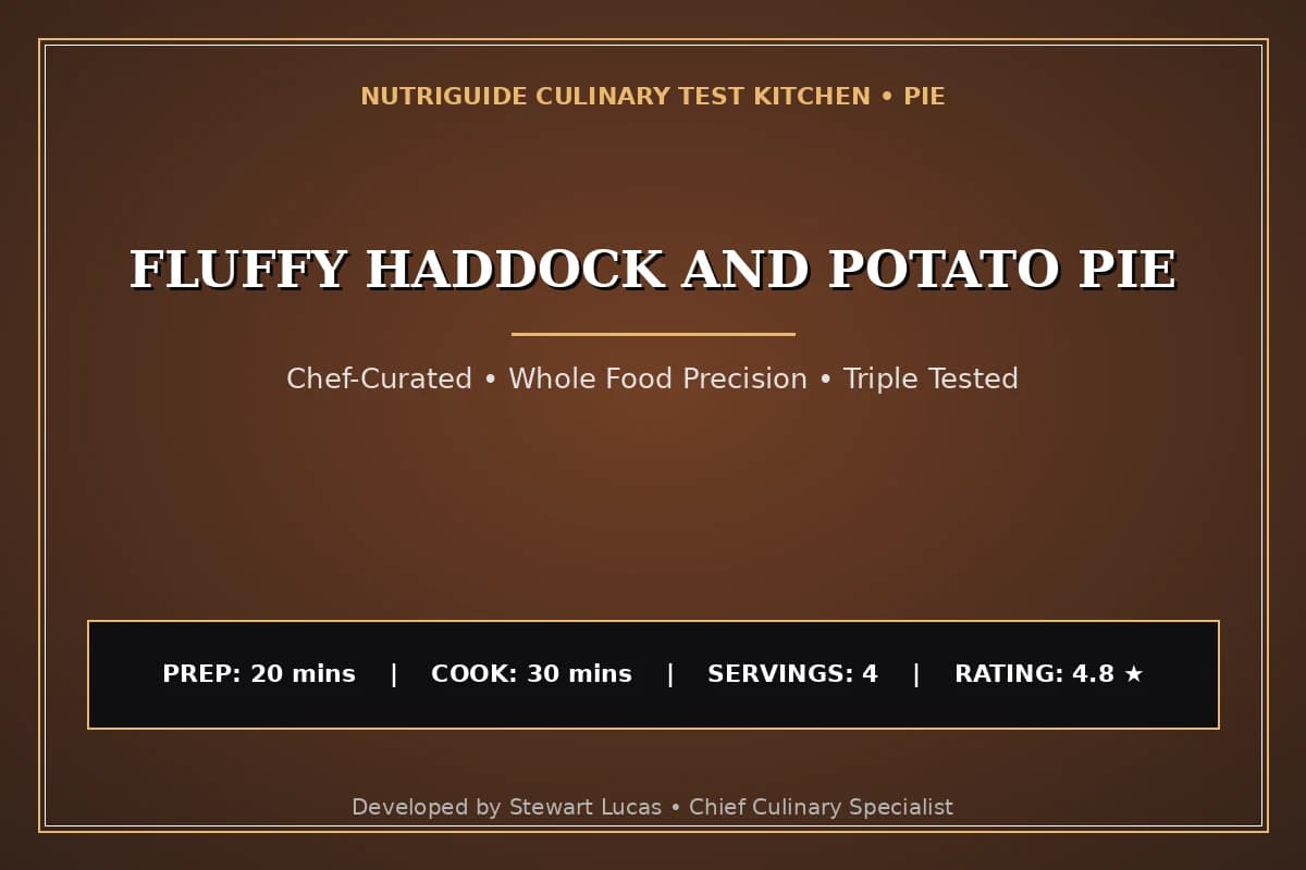Fluffy Haddock And Potato Pie