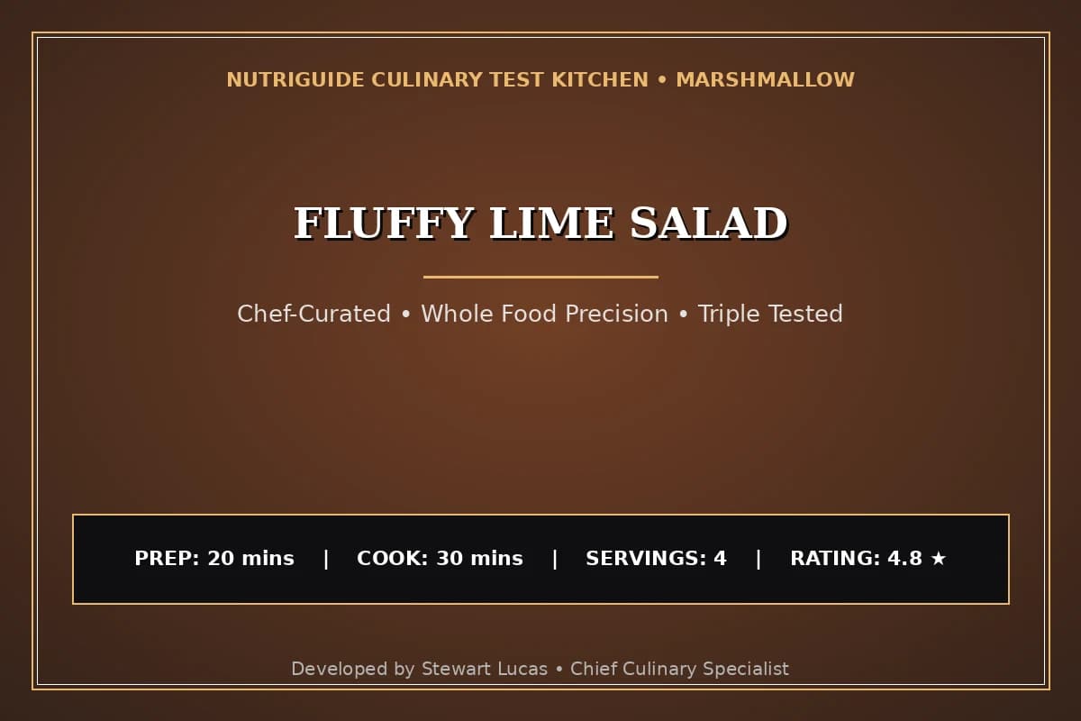 Fluffy Lime Salad