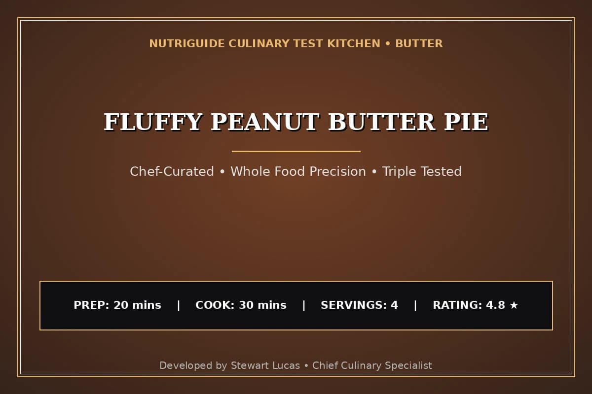 Fluffy Peanut Butter Pie