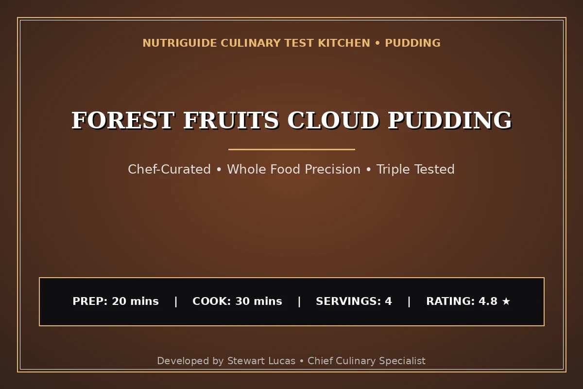 Forest Fruits Cloud Pudding