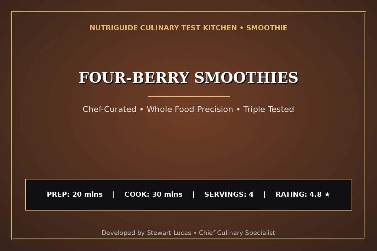 Four-Berry Smoothies