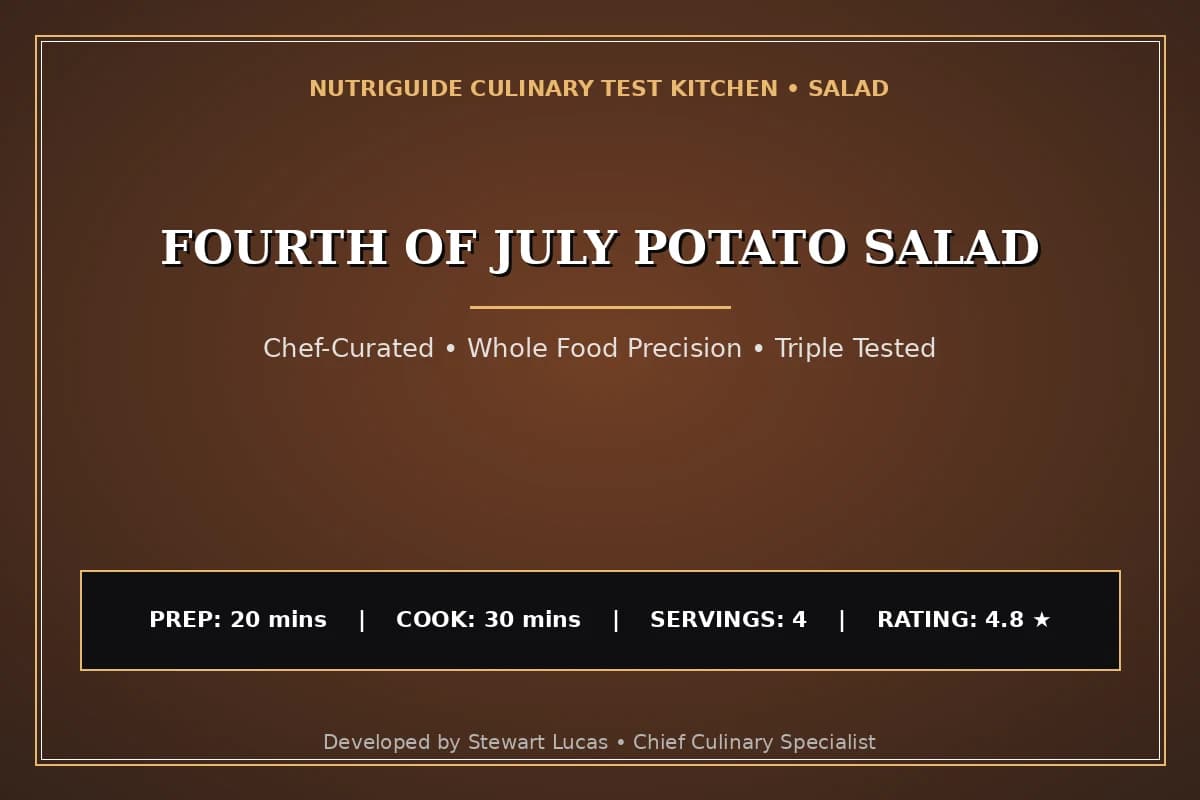 Fourth Of July Potato Salad