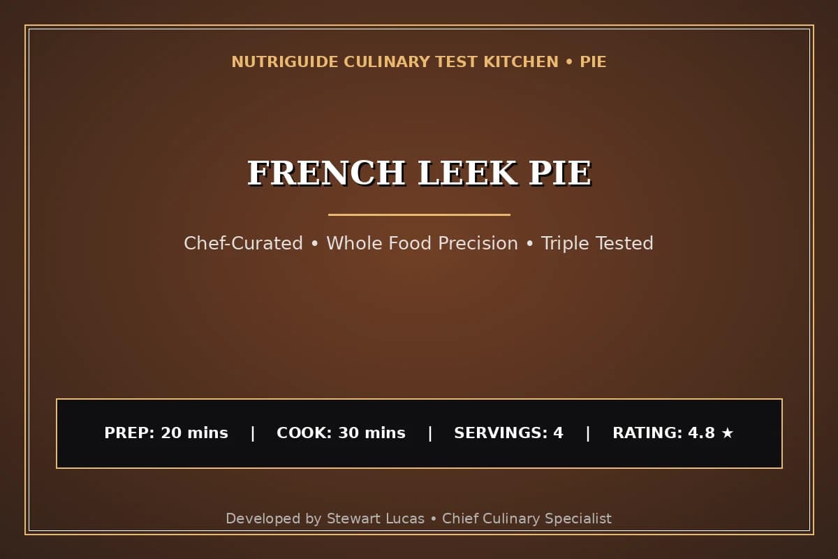 French Leek Pie