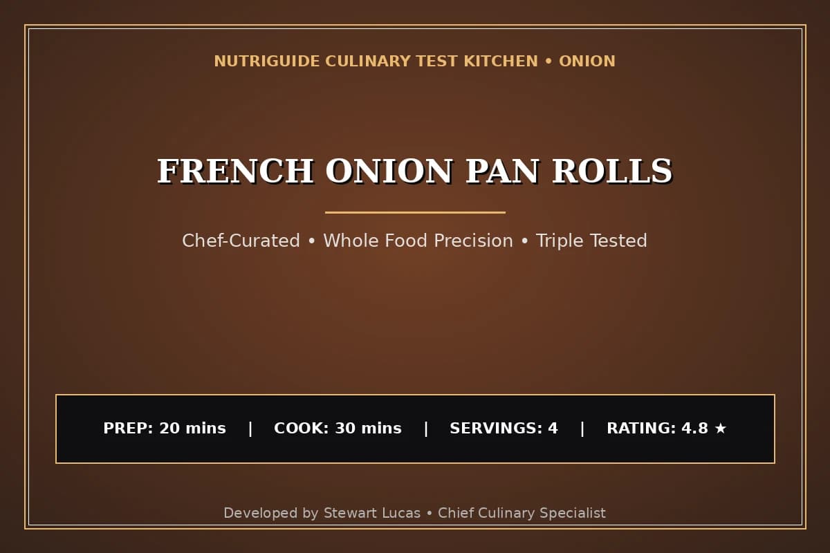 French Onion Pan Rolls