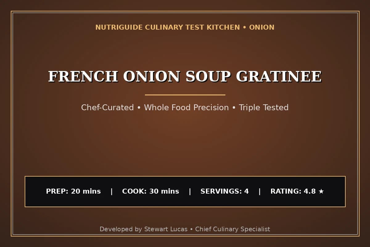 French Onion Soup Gratinee
