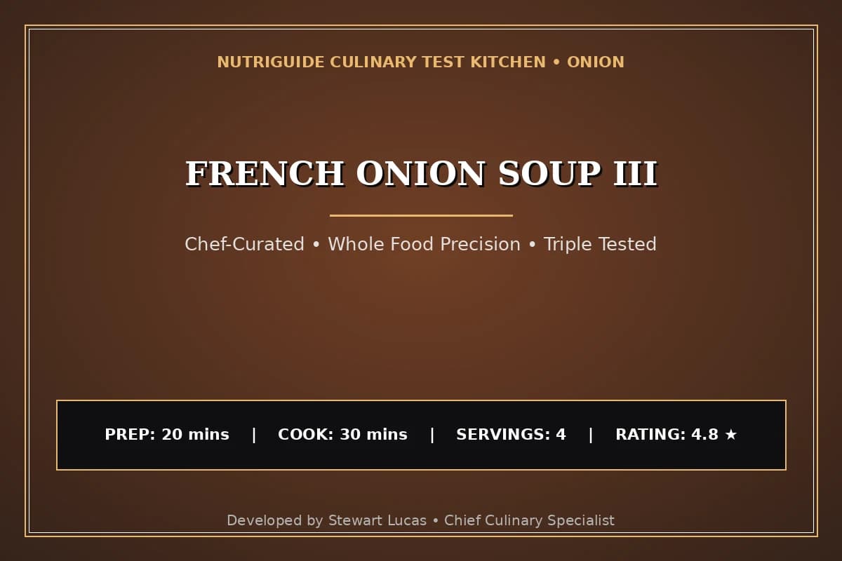 French Onion Soup Iii