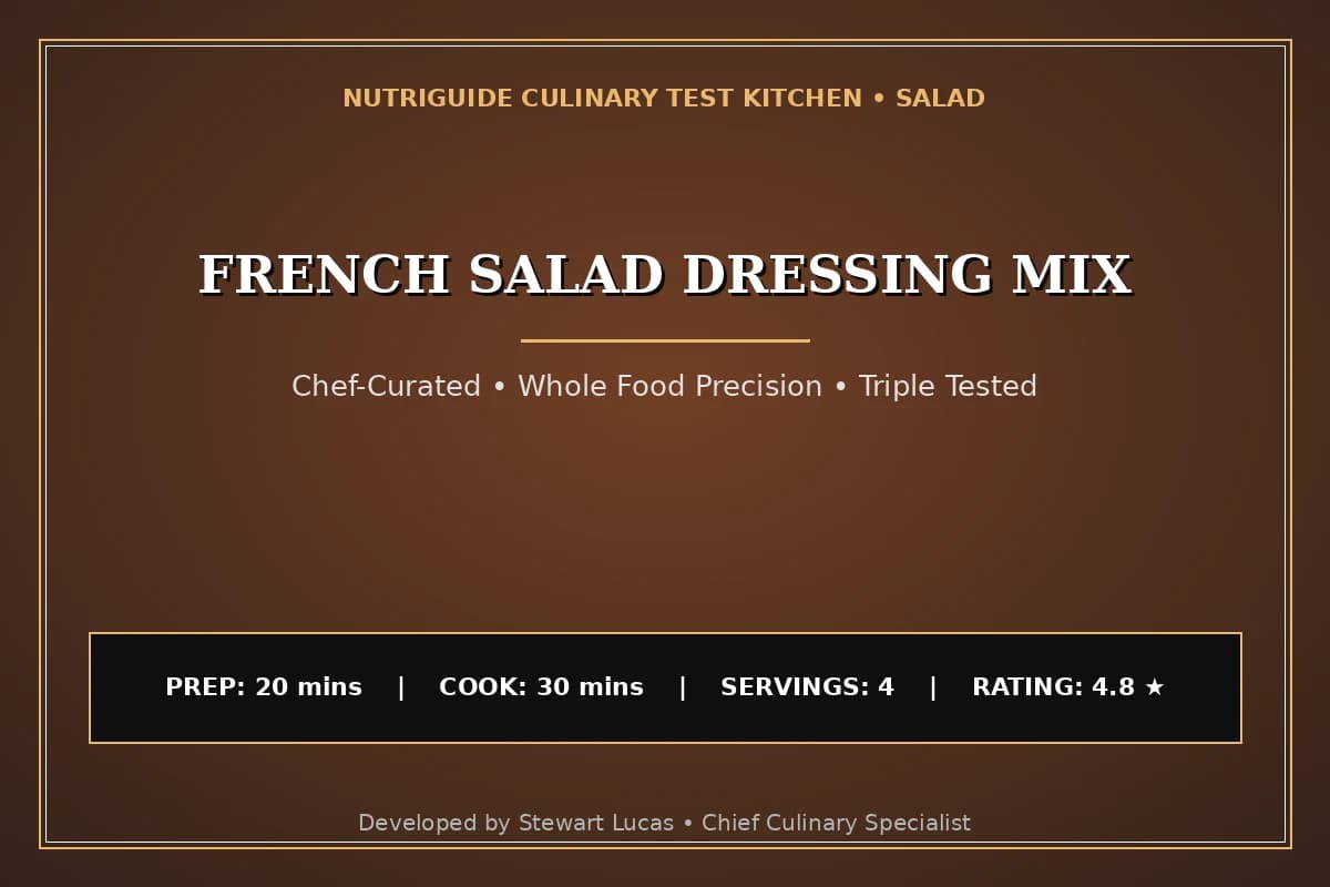 French Salad Dressing Mix