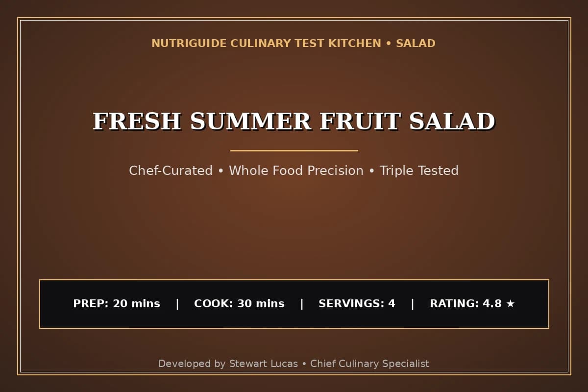 Fresh Summer Fruit Salad