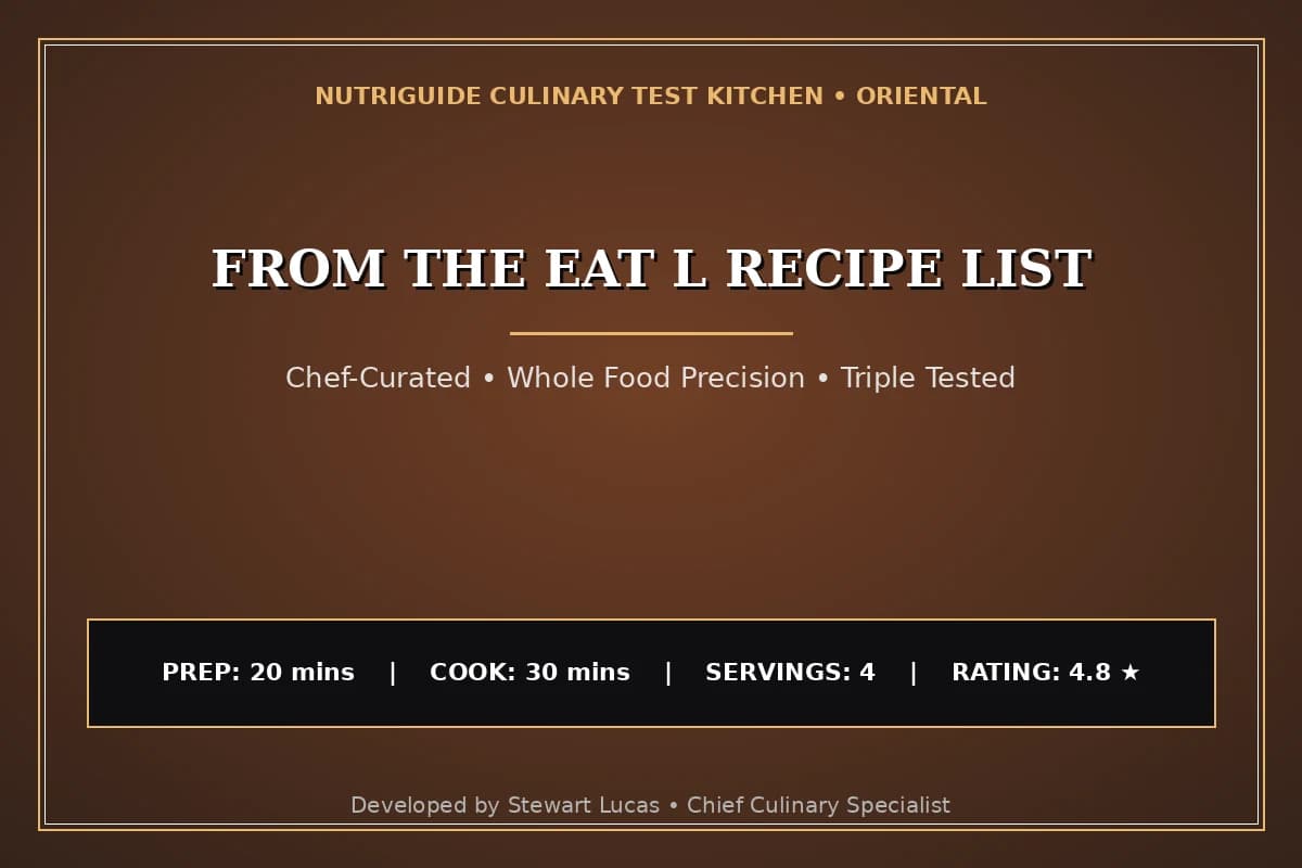 From The Eat L Recipe List