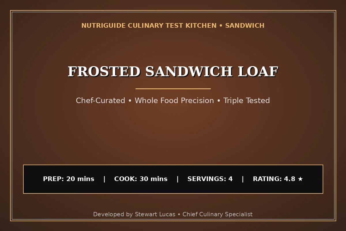 Frosted Sandwich Loaf