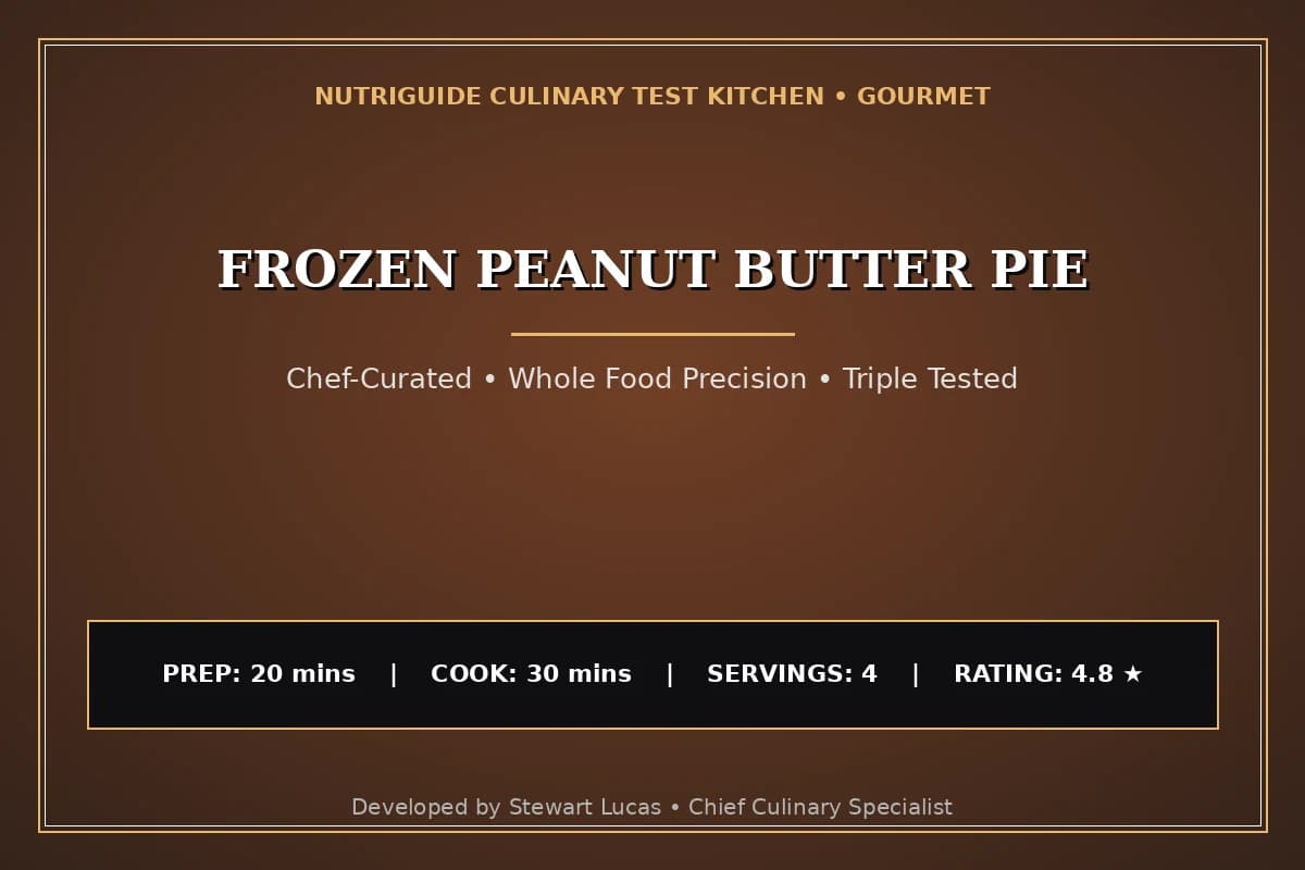 Frozen Peanut Butter Pie